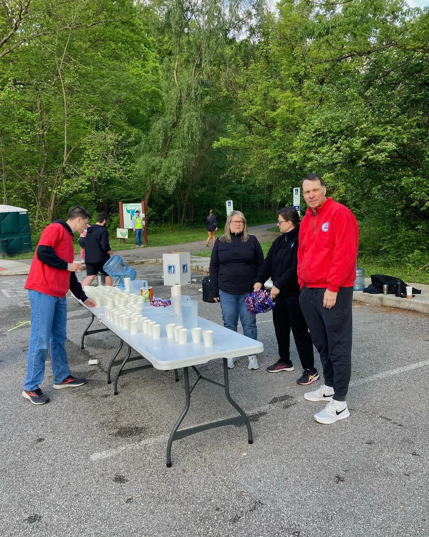 Started Memorial Day weekend off at the Medina Half Marathon &amp; 5K. I love the yearly tradition of volunteering with MCPAL at the water station. Congrats to all the runners this year!