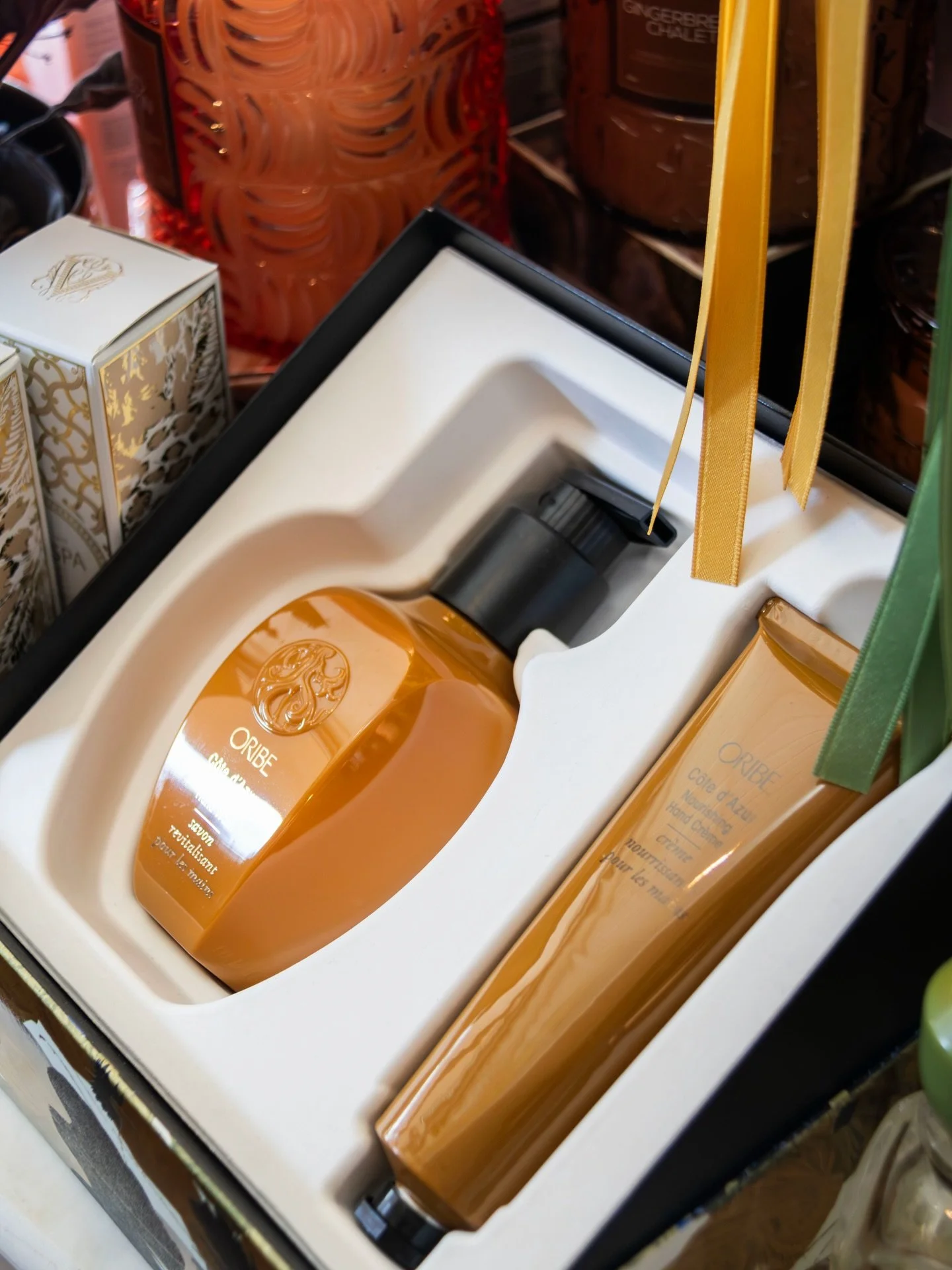 Did you know we carry luxury hair products? We are proud to share our curated selection of the best hair care on the market. Top quality brands like @oribe @kerastase_official @nutrafol! Ask any of our stylists about their favorite products! 
.
#hair