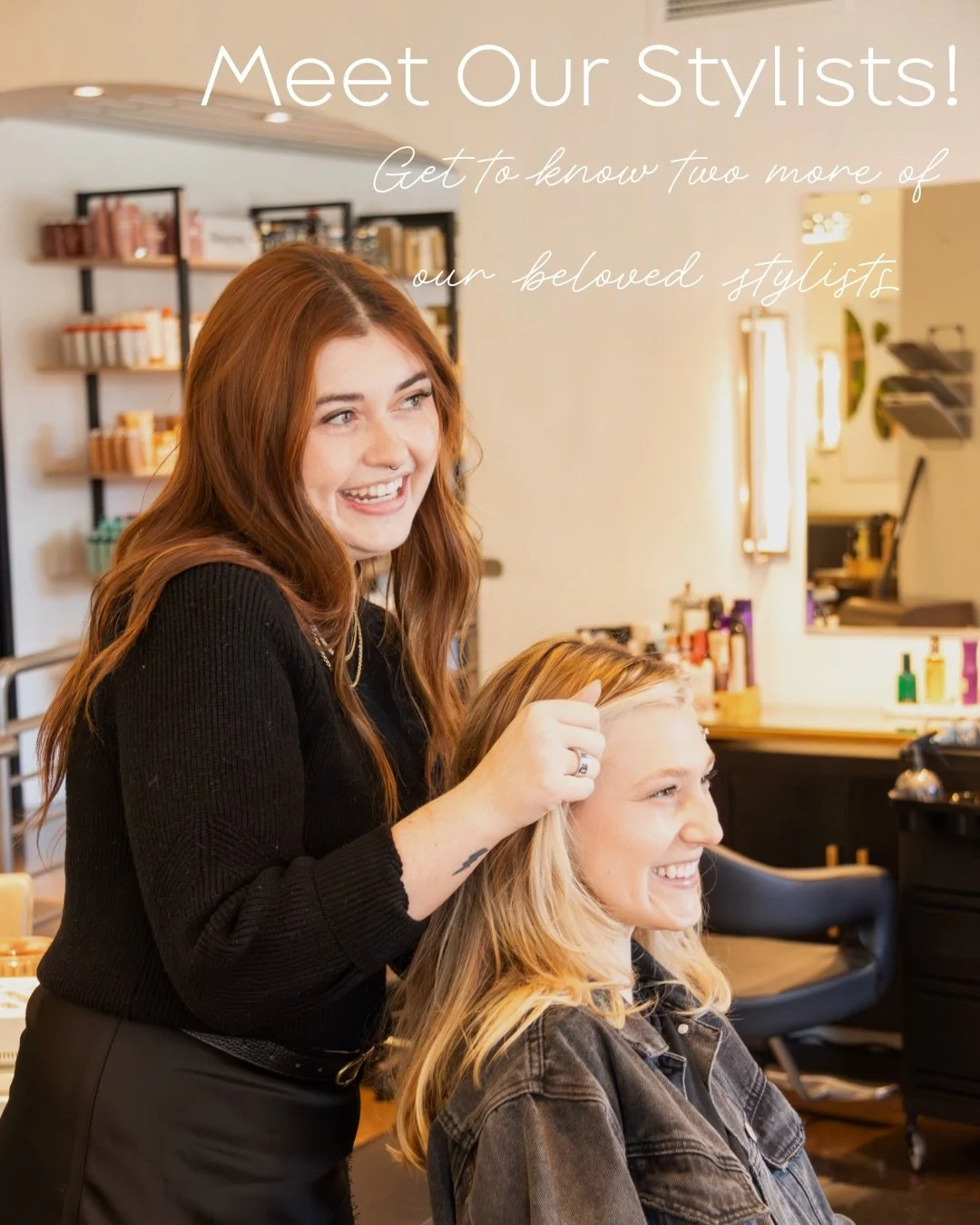 Get to know two more of our beloved stylists! At Tangerine, each of our technicians are carefully selected for their talents, ability to connect, and execute high end results. Books open!! 
#hairstyle #hairstylists #hairsalon #downtownbend