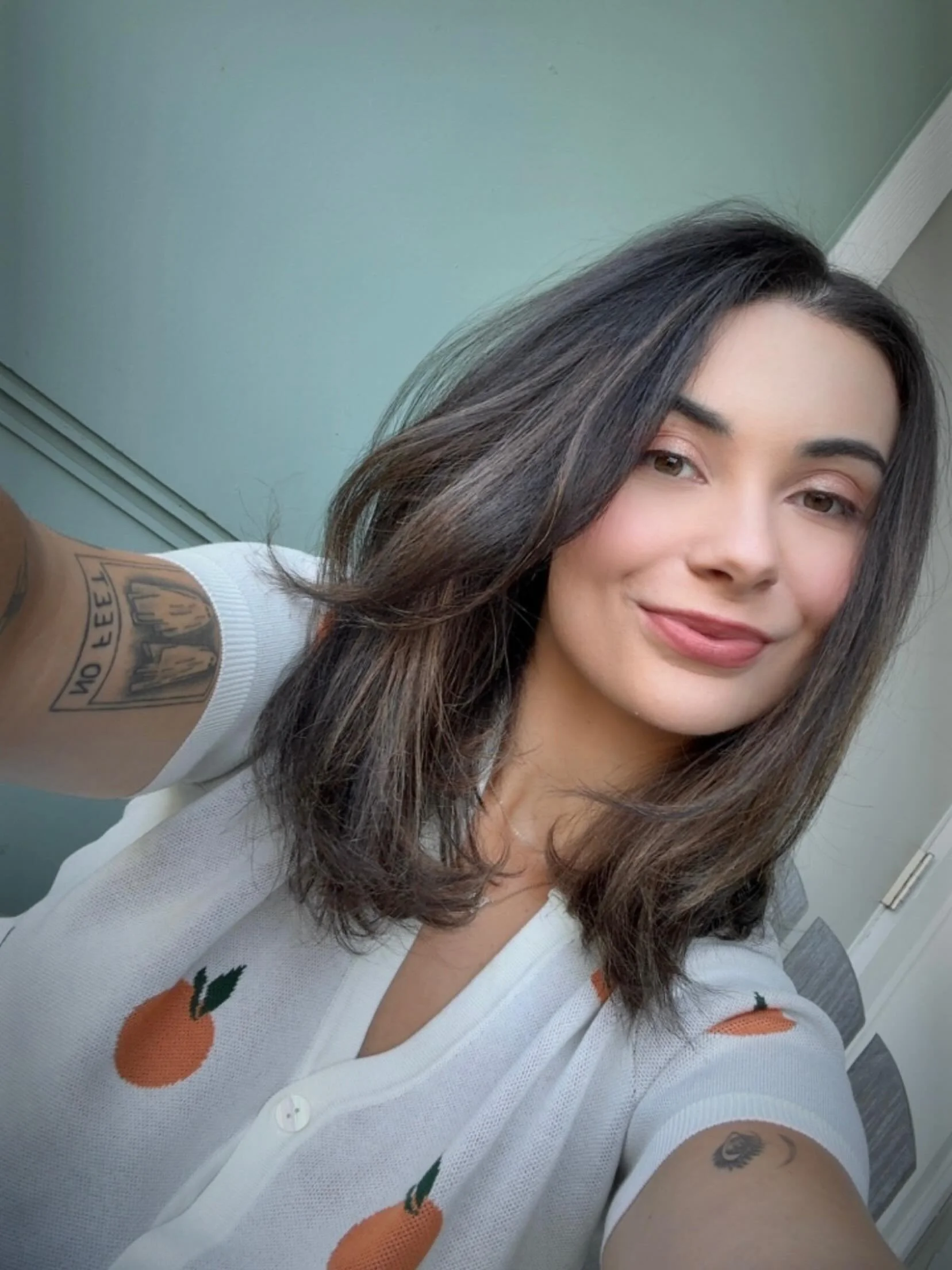 Tangerine girl 🧡. @tiffdreyer #balayage