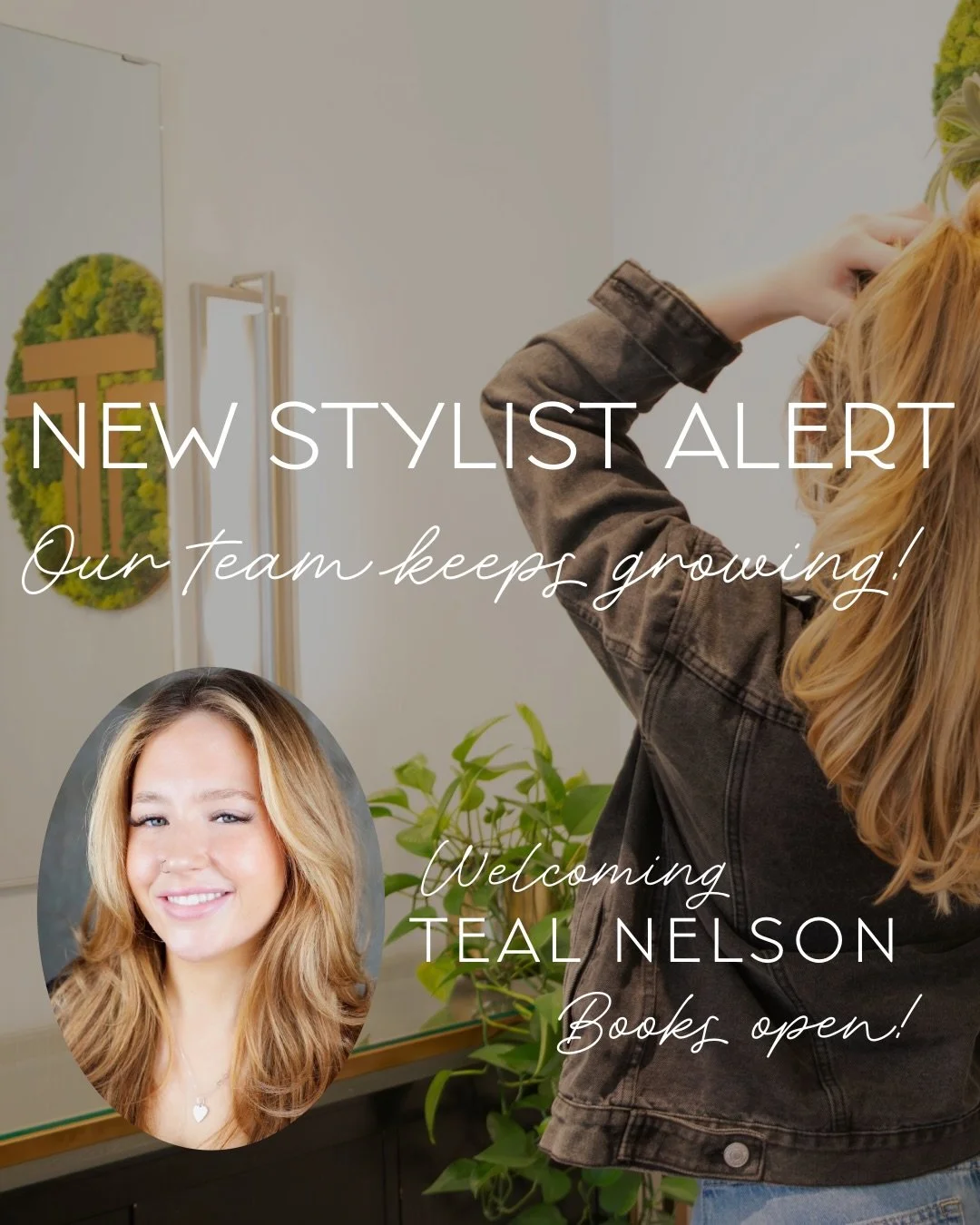 We are excited to welcome a new stylist to our beloved team! Get to know Teal✨ Books are now open👏🏽🍾
Call to Schedule (541) 389-9090