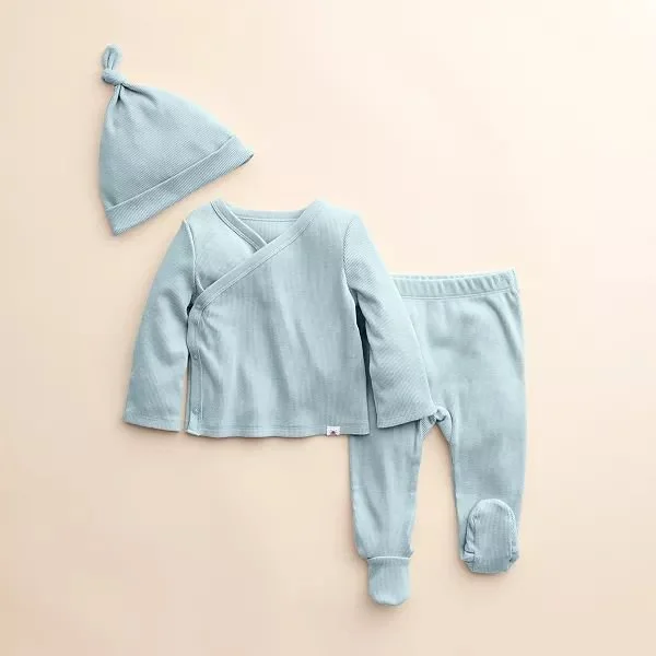 Introduced program at Little Co, 3 piece layette sets. 