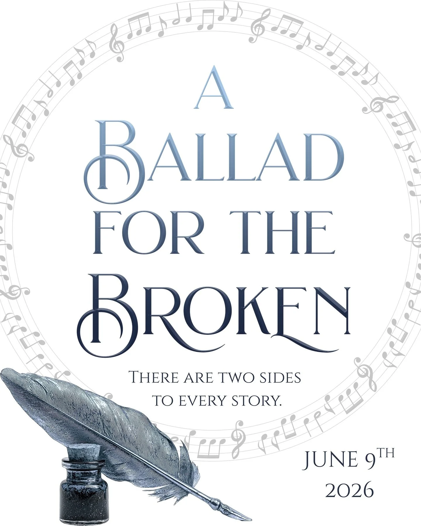 A Ballad for the Broken, coming 6.9.2026💙

Save it to your Goodreads and preorder it at the link in my bio, because Lyra and the rest of the gang&rsquo;s journey is continuing✨ 

#fantasyromance #newrelease #cadenceofthefallen #booktwo