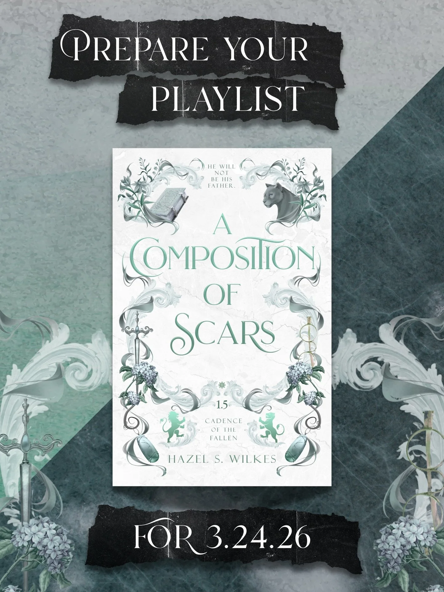 Only 12 more days until you get to experience the story that shaped Draven into the man we see in Requiem🩵 I&rsquo;ve been advised to warn you all to have tissues at the ready&mdash;do with that what you will. 

#prequel #fantasyromance #booktok #ca