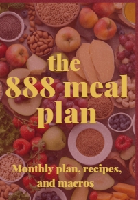 Add on the 888 plan to nutrition or fitness plans