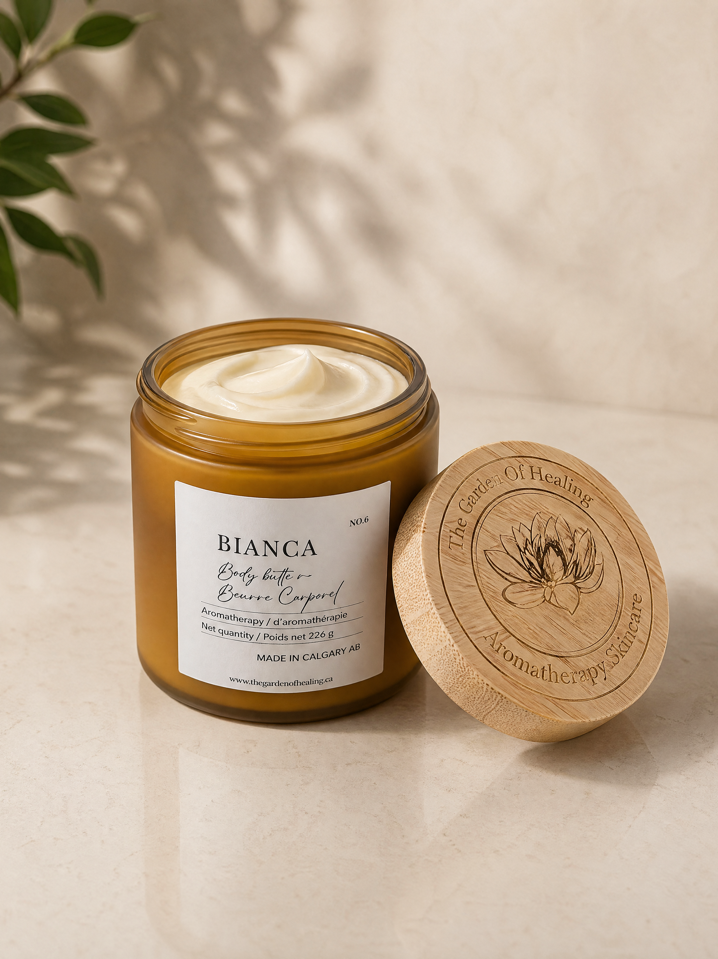 Indulge in Bianca: a waterless, clinical-grade body butter for high-performance women. Featuring Organic Shea, Murumuru, Coconut, and Vanilla. Formulated by a Certified Clinical Aromatherapist.