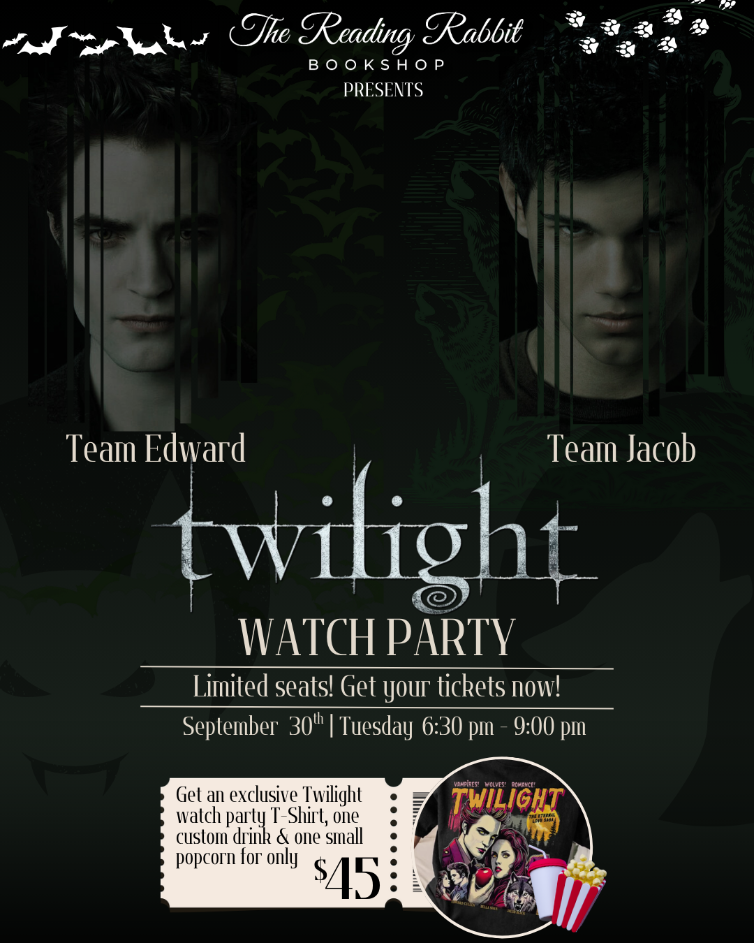We are having a Twilight watch party!