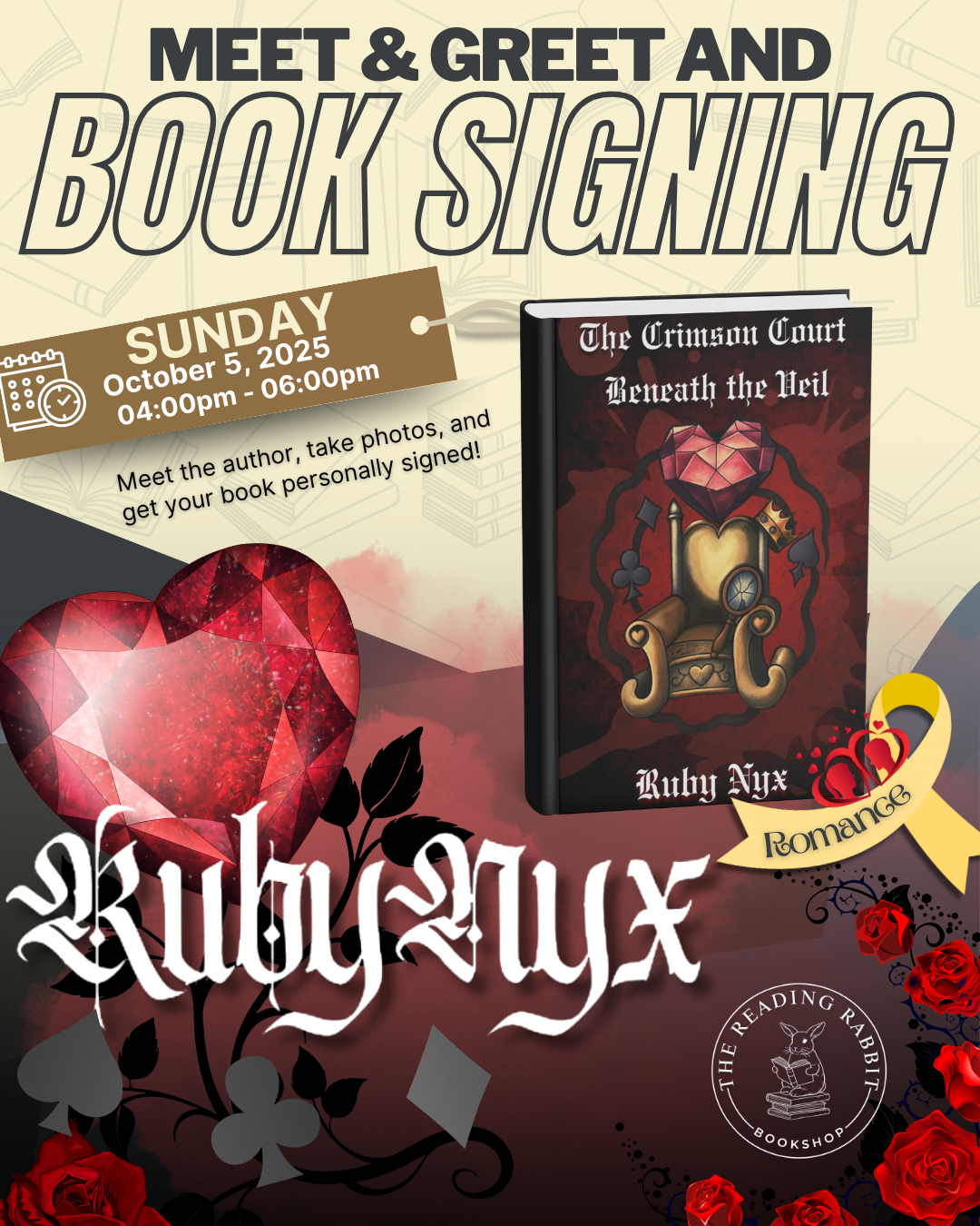 Ruby Nyx | Author Meet & Greet and Book Signing