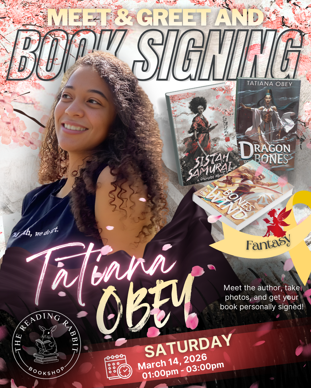 Tatiana Obey | Author Meet &amp; Greet and Book Launch