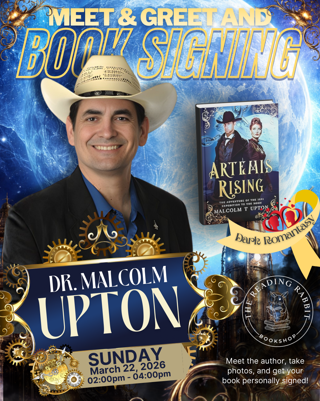 Dr. Malcolm Upton | Author Meet &amp; Greet and Book Launch