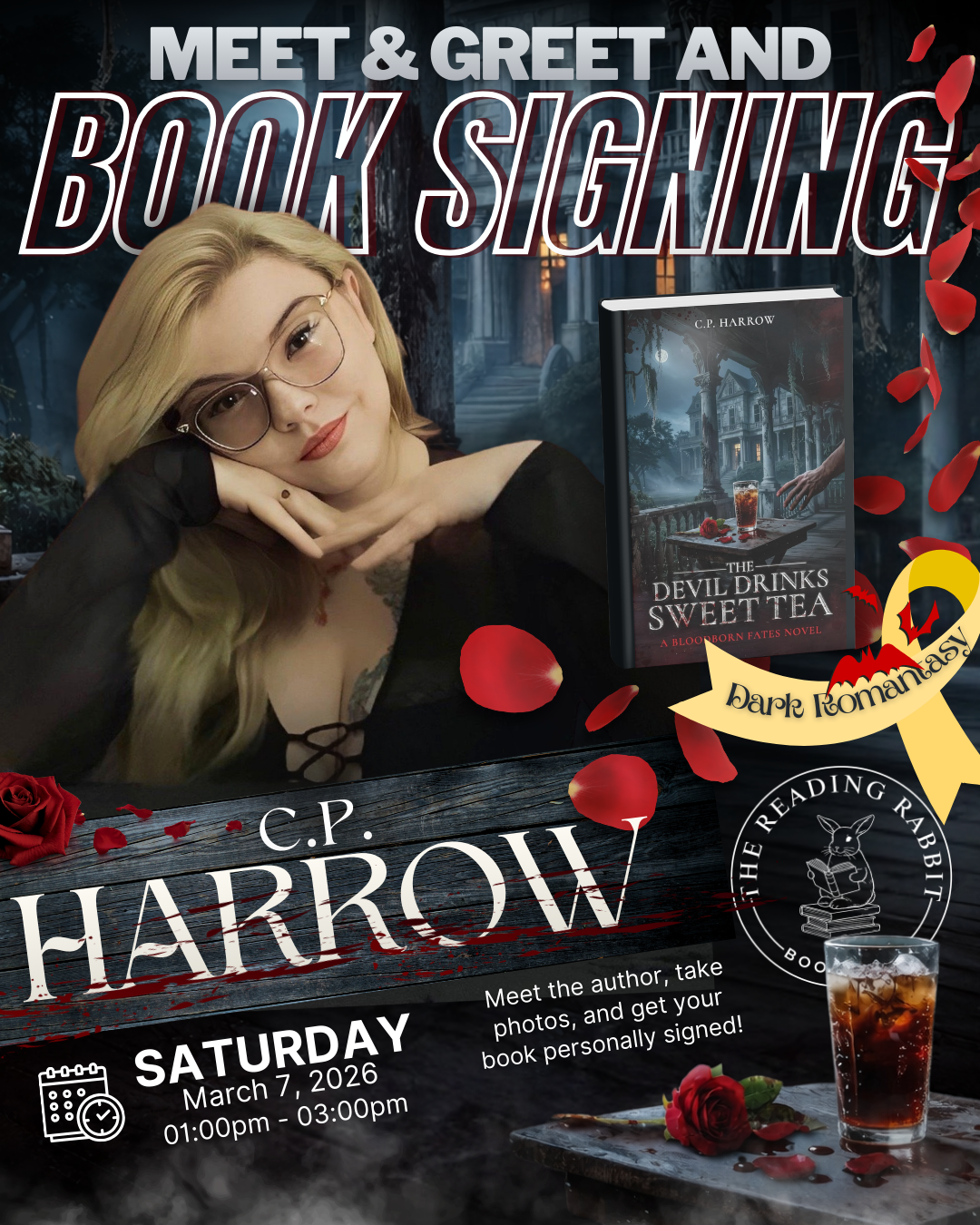 C.P. Harrow | Author Meet &amp; Greet and Book Signing
