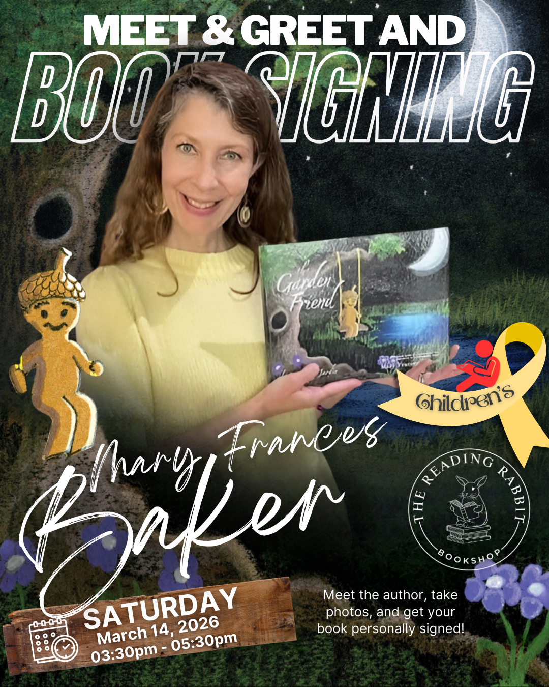 Mary Frances Baker | Author Meet &amp; Greet and Book Launch