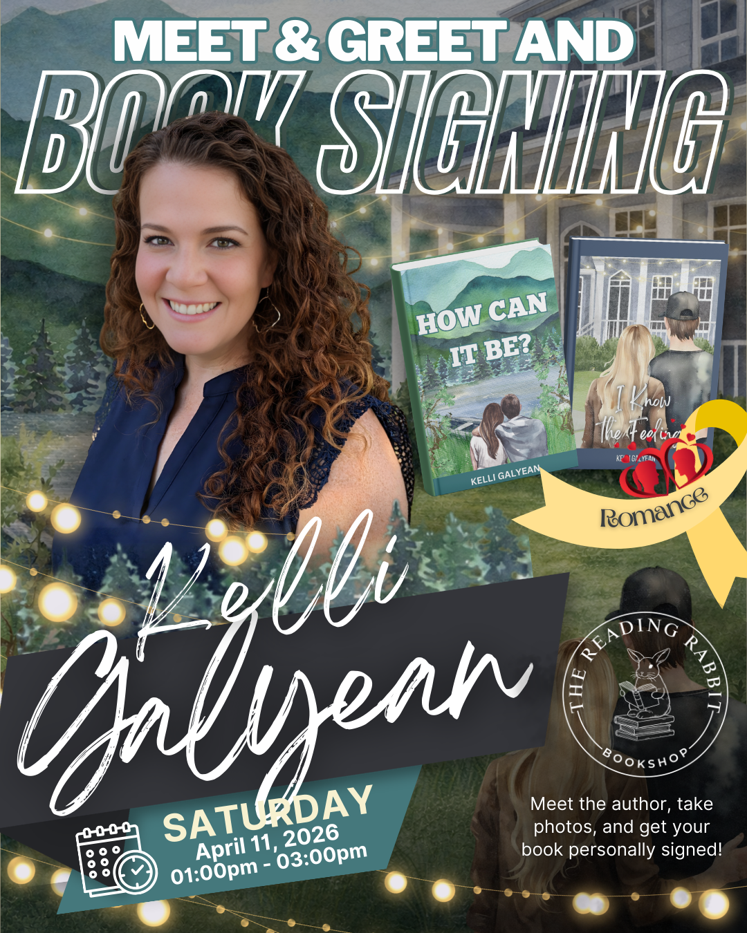 Kelli Galyean | Author Meet &amp; Greet and Book Launch