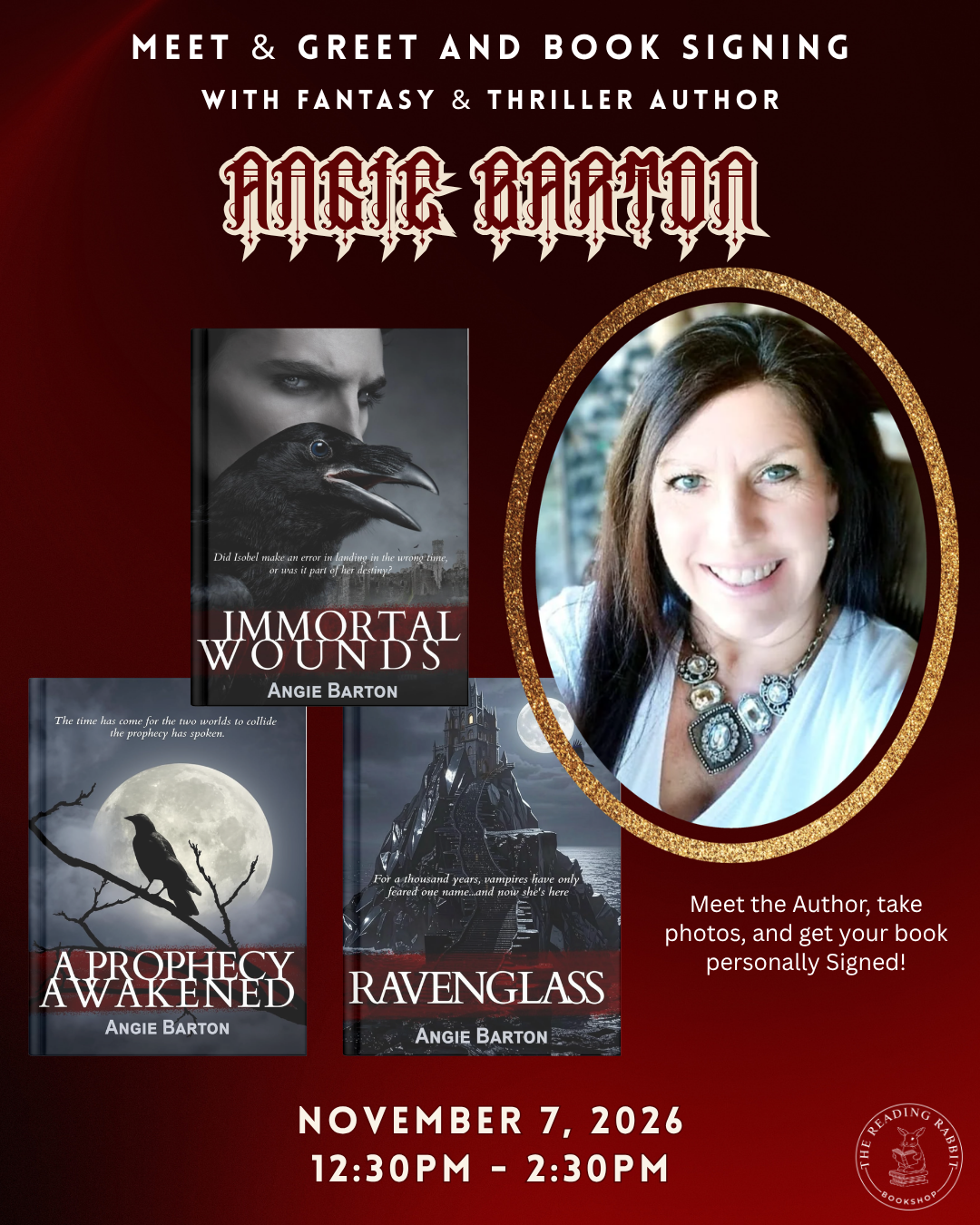Angie Barton| Author Meet &amp; Greet &amp; Book Signing