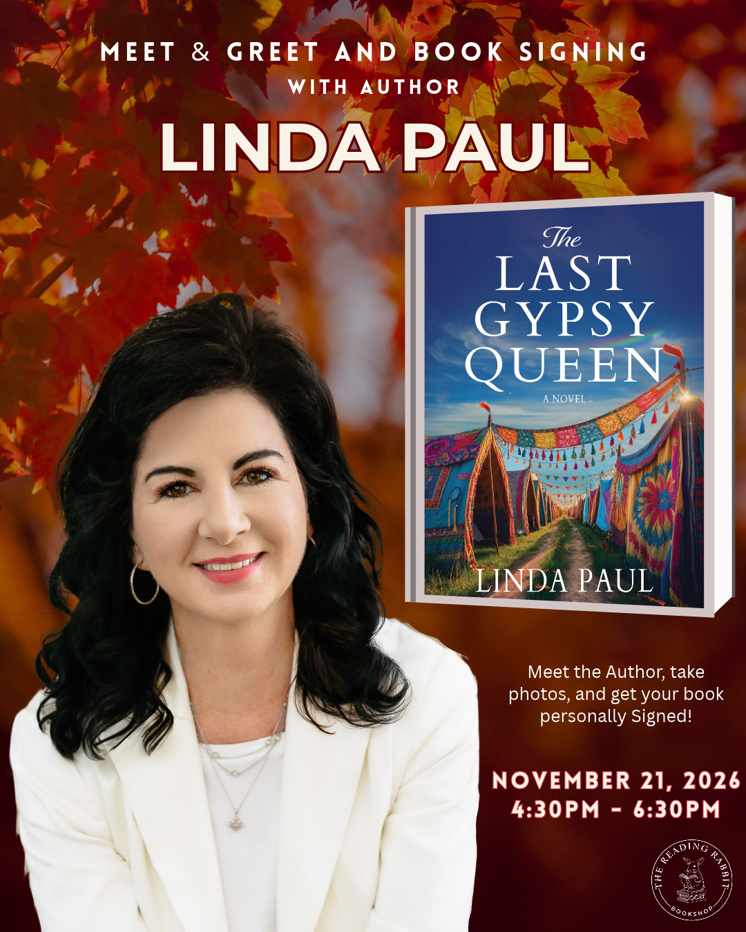 Linda Paul | Author Meet &amp; Greet and Book Signing