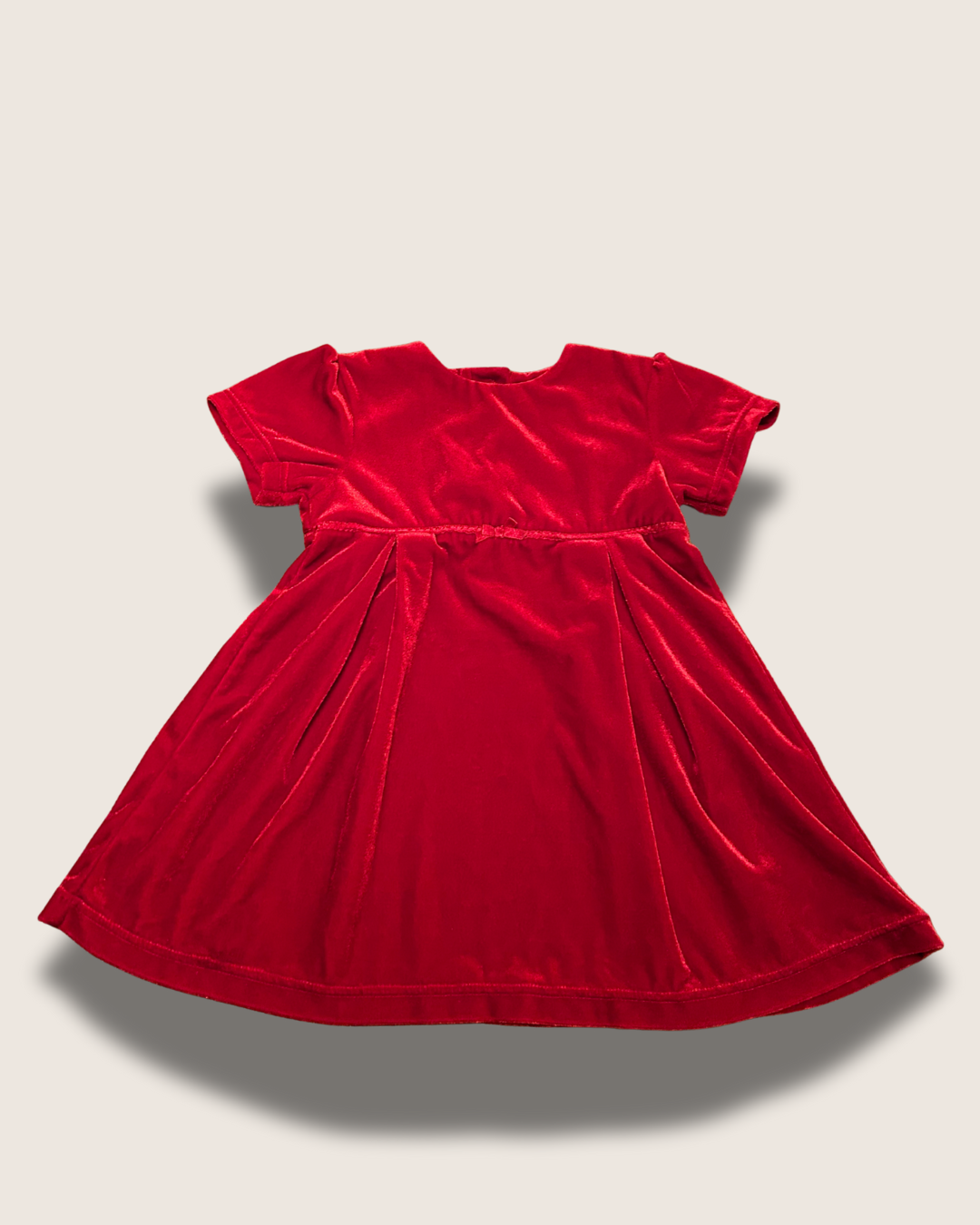 Vintage Sesame Beginnings Velour Dress