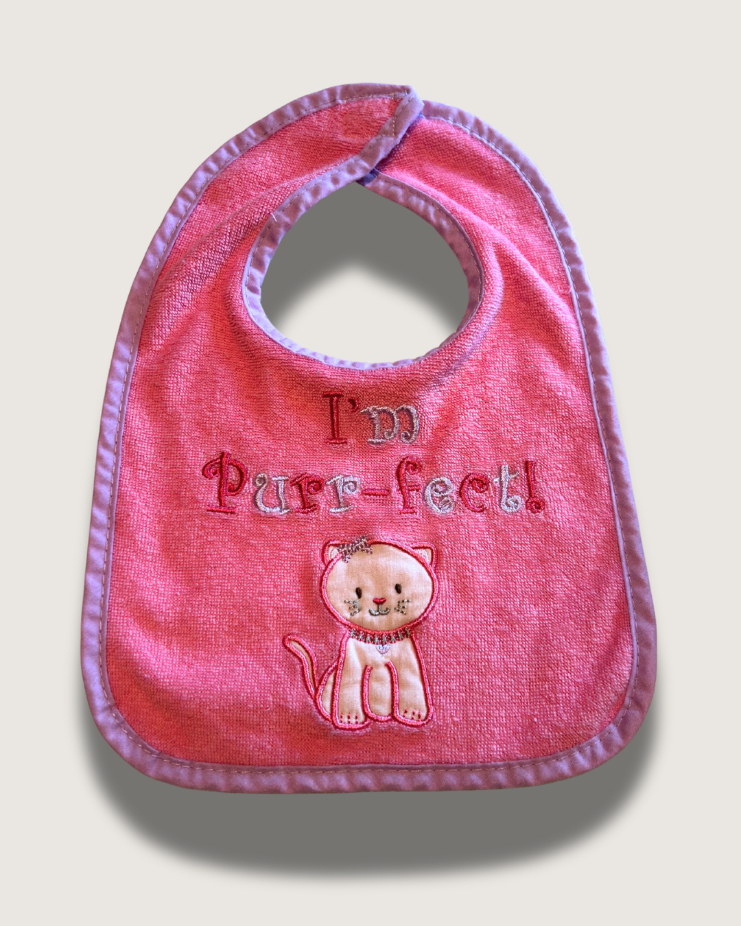 Y2K Terry-Cloth Bib