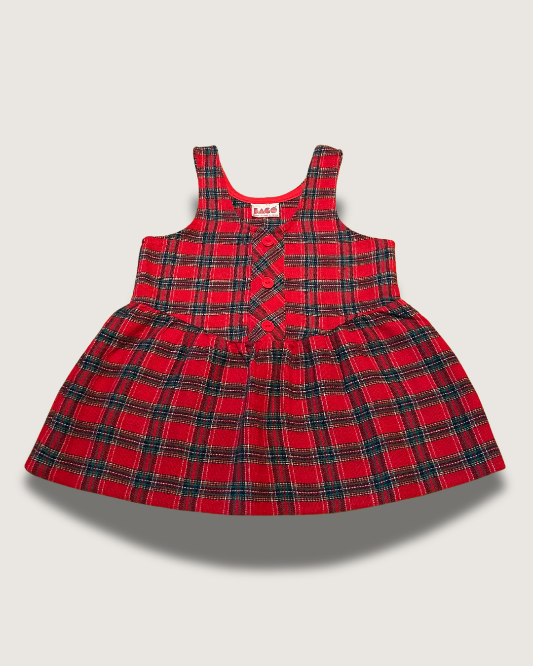 Vintage Baco Tartan Tank