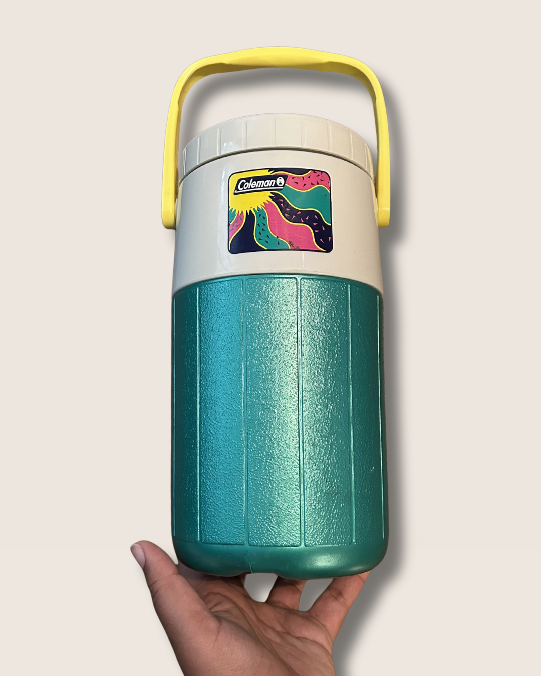 Vintage Coleman Water Cooler (Flip Straw)