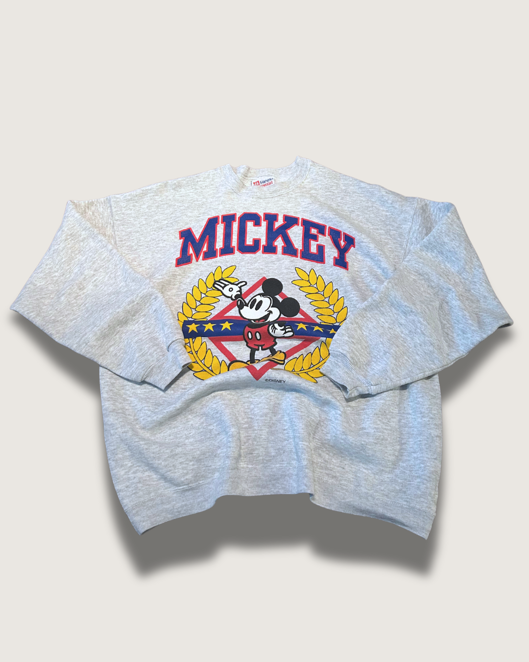 Vintage Disney (Mickey Mouse) - Hanes (Heavyweight) Crewneck (Adult)