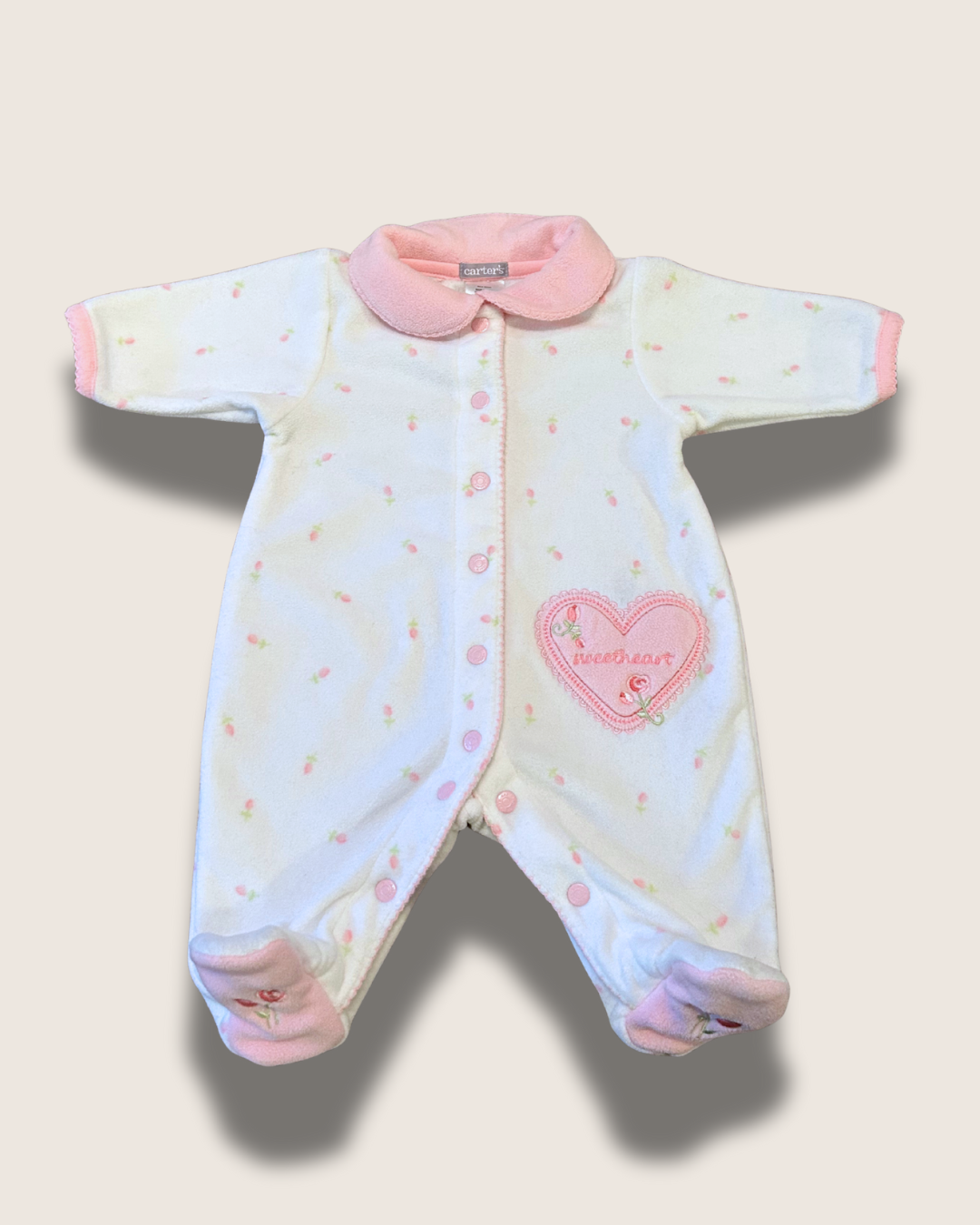 Vintage Carter's Footie (Soft Fleece)