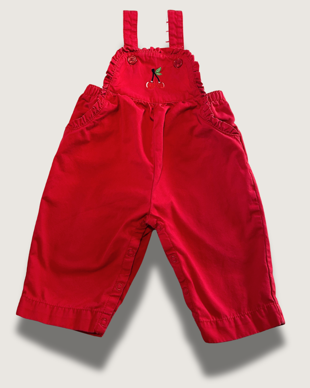 Vintage - Cherry Overalls