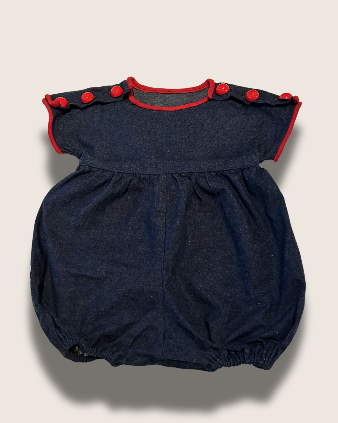 Vintage (80's) Denim Romper