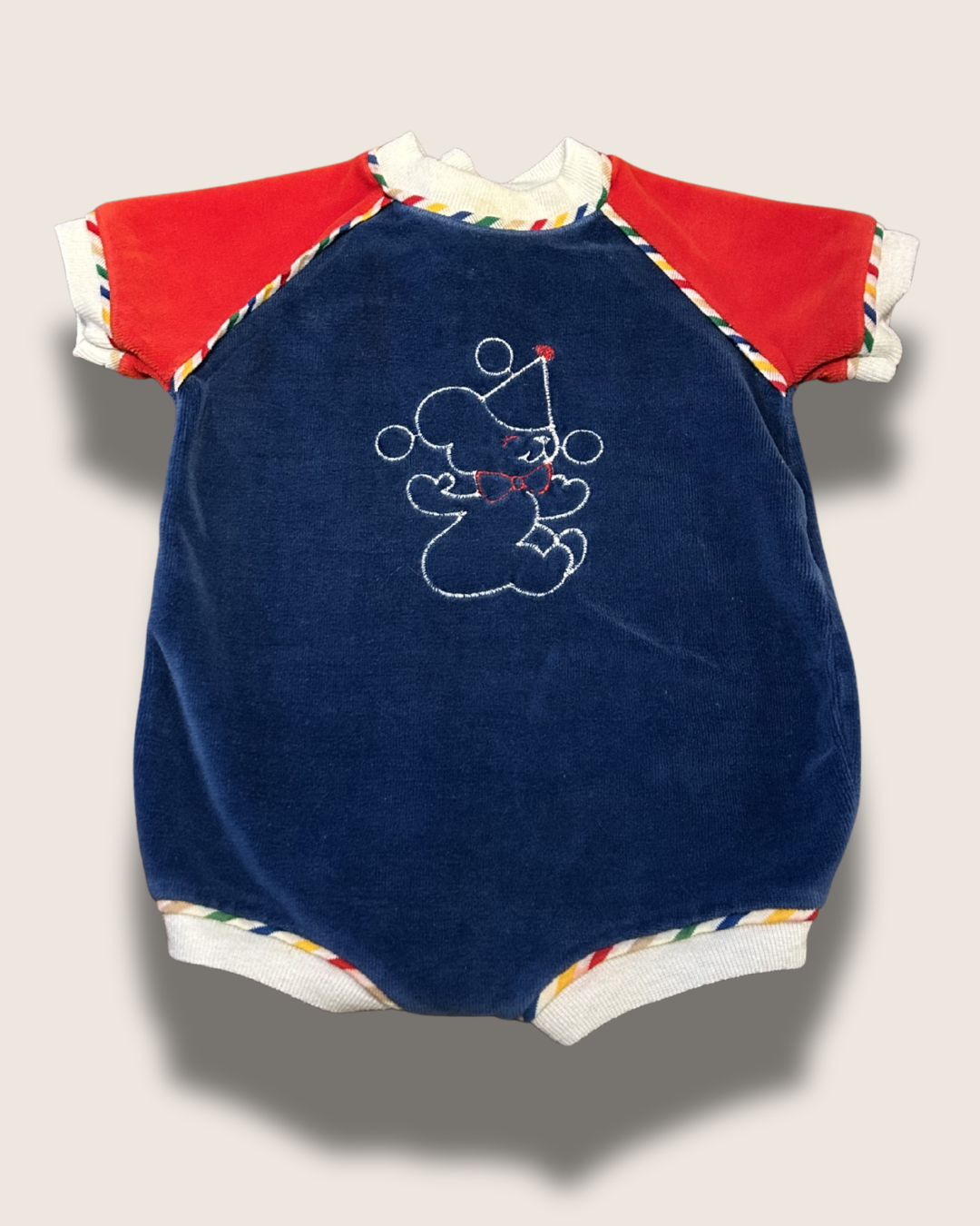 Vintage Velour Romper