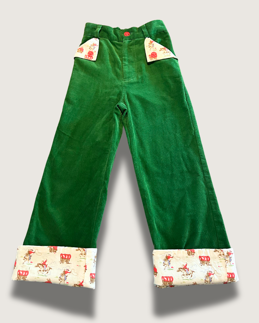 Vintage (Handmade) Corduroy Western Pant