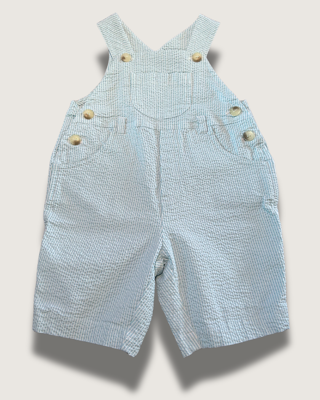 Vintage Bout' Chou - Textured Shortalls