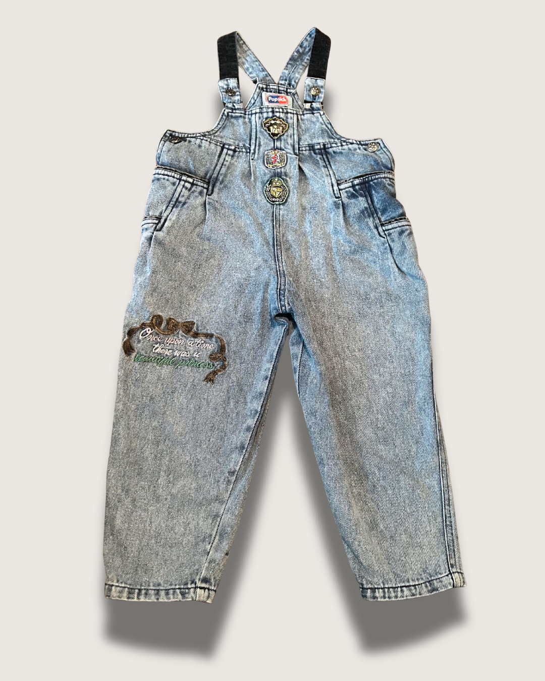 Vintage Popsicle Denim (Fairytale) Overalls