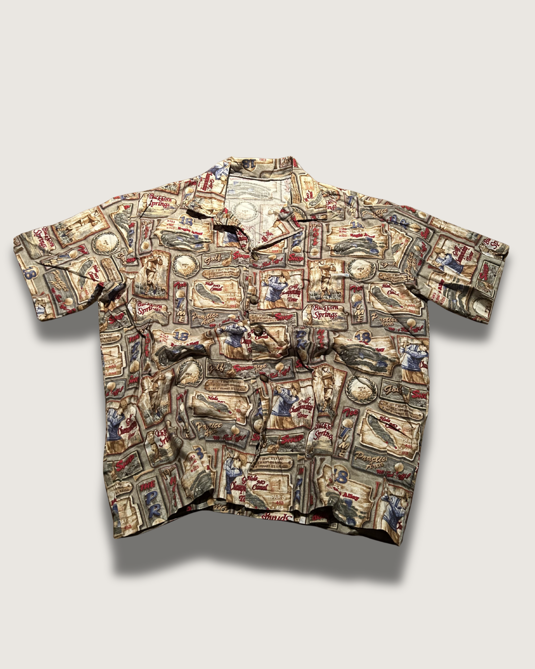 Vintage Golf Button-Up (Adult)