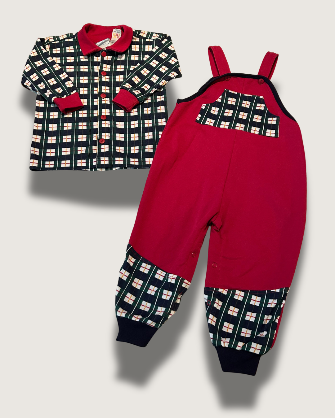 Vintage Little Miracles Romper (2-Piece Set)