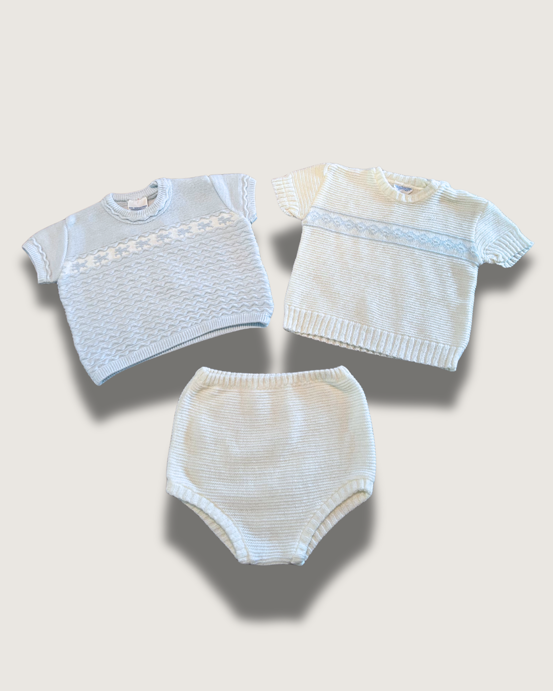 Vintage 3-Piece (12-18M) Knit Bundle