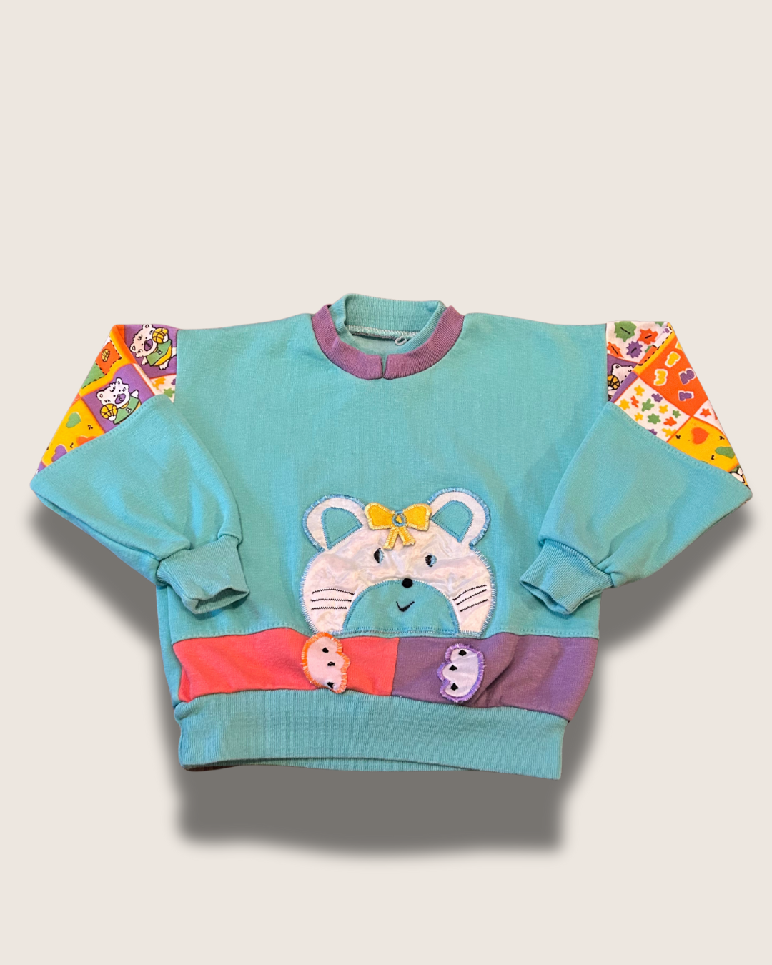 Vintage Colurblock Crewneck