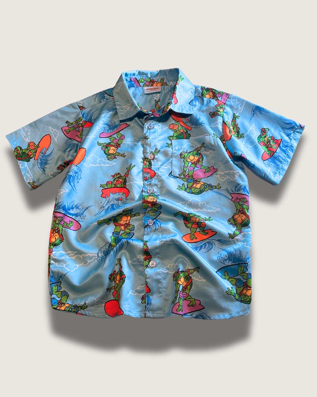 Nickelodeon (2023) Teenage Mutant Ninja Turtles Button-Up