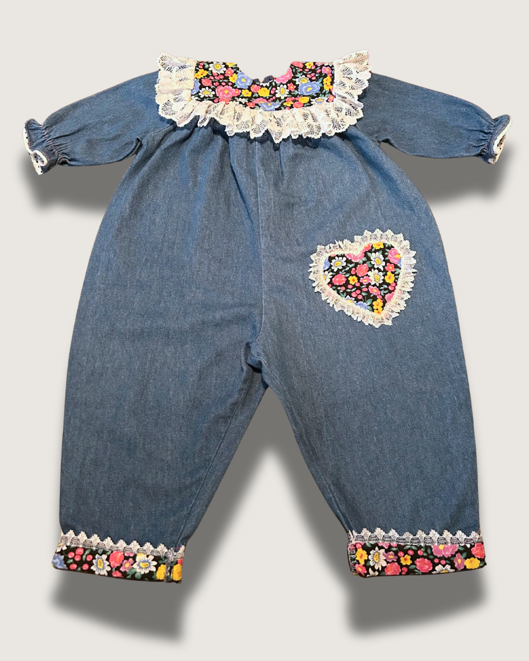 Vintage Reitmans - Denim Romper