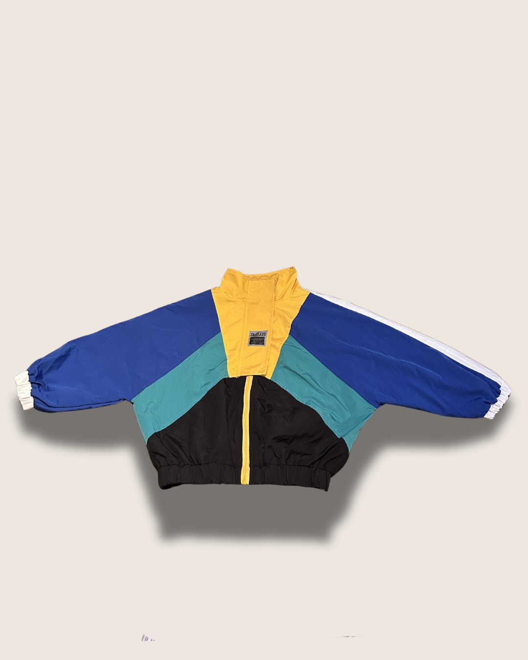 Vintage-Inspired Lined (Calculated) Windbreaker