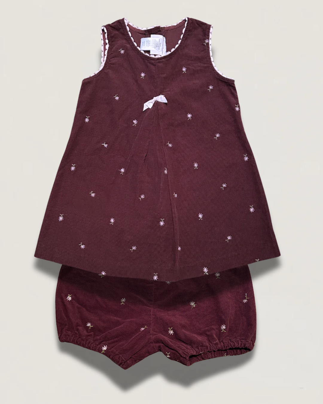 Vintage La Princess Corduroy (2-Piece) Set