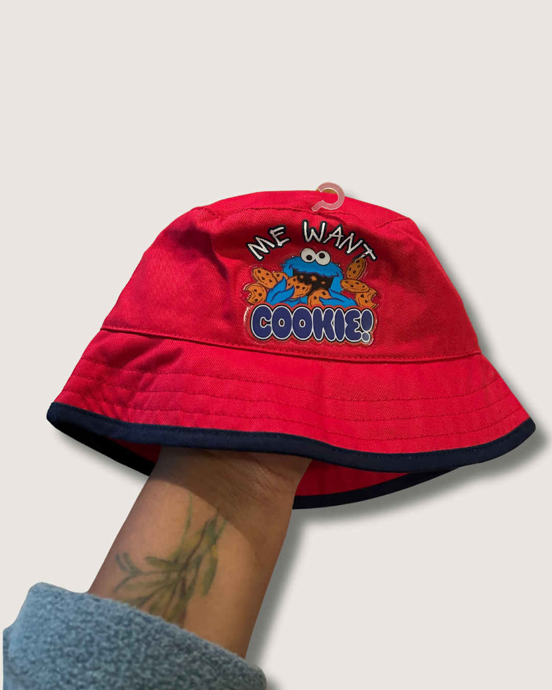 Y2K (2010) Sesame Street - Cookie Monster Bucket Hat