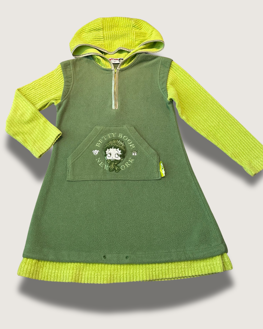 Y2K Betty Boop Fleece Dress
