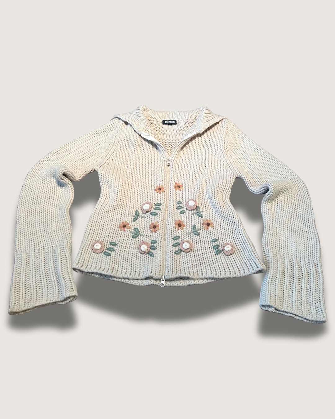 Vintage/Y2K Nikita (Full-Zip) Knit Sweater