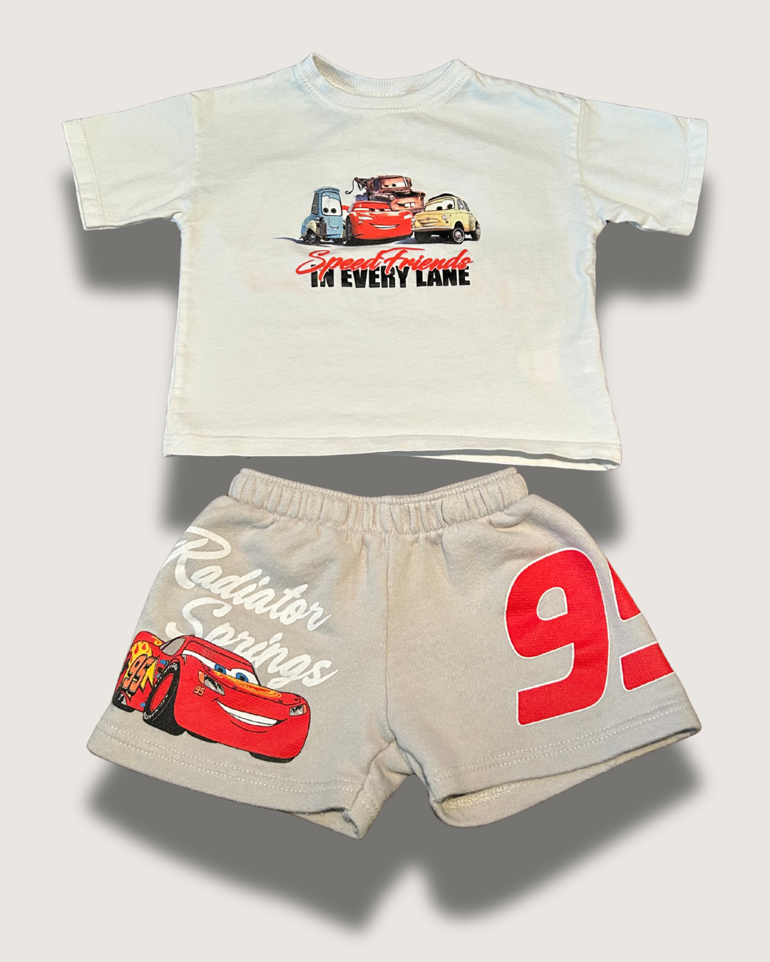 Vintage-Inspired ZARA x Pixar (Cars) Lounge Set