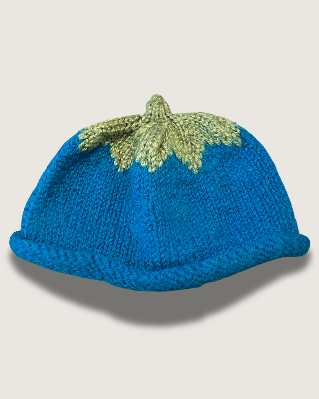 Handmade Knit - Blueberry Hat