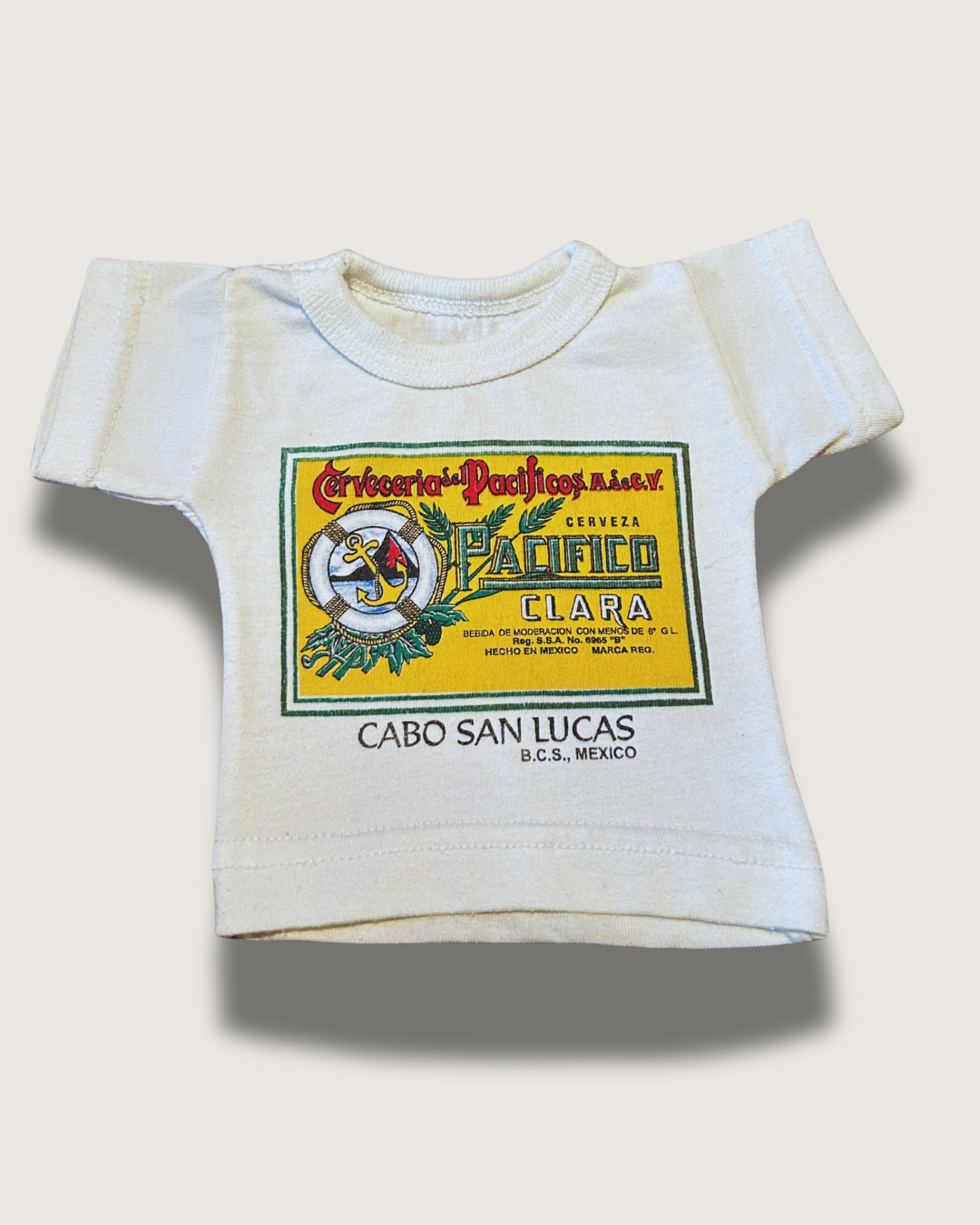 Vintage Doll/Teddybear Shirt - Cerveza Pacifico  Clara