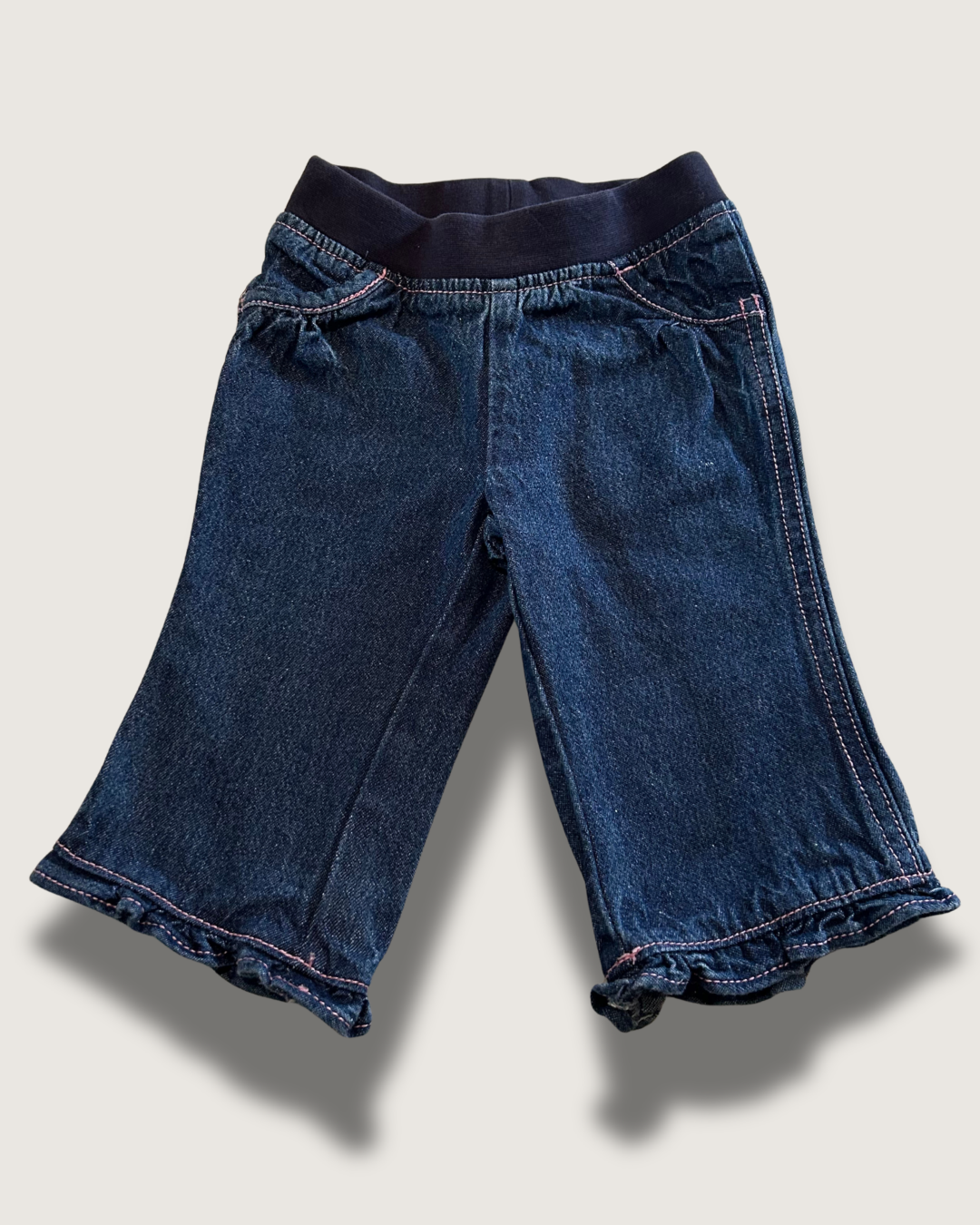 Y2K George Denim (Ruffle) Pants