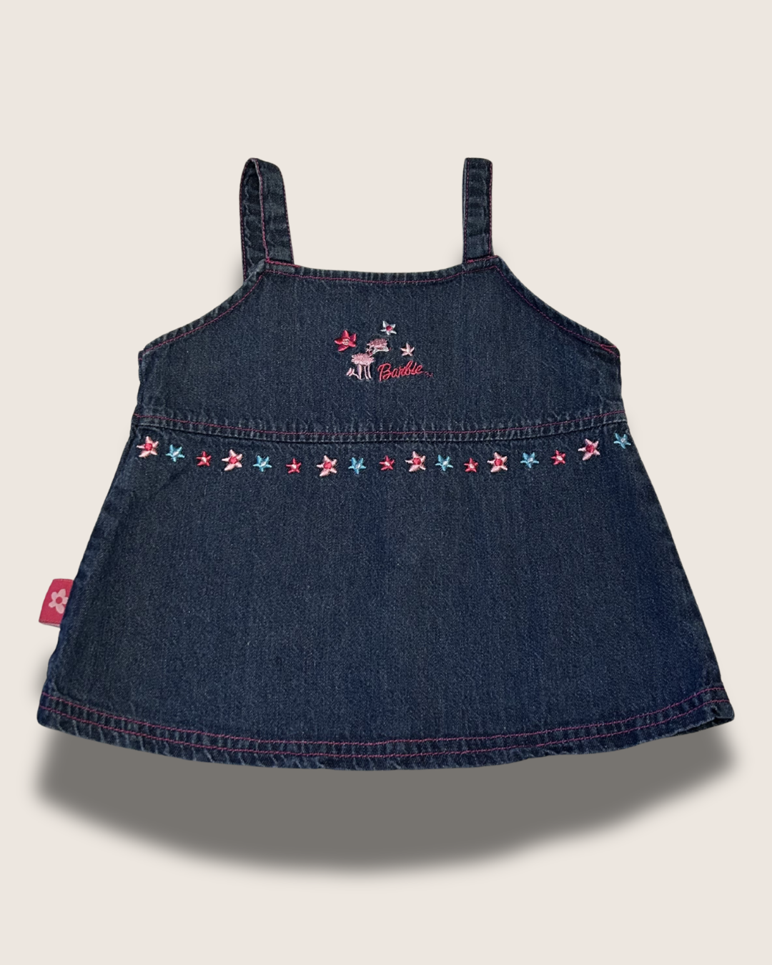 Y2K/Vintage Barbie Denim Tank Top