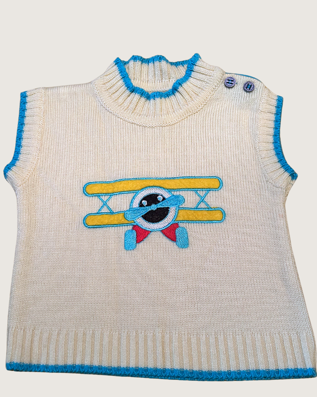 Vintage Knit Short-Sleeve
