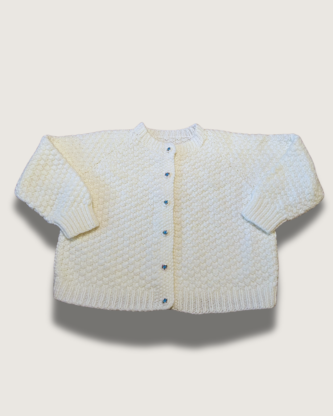 Vintage Handmade Knit Cardigan