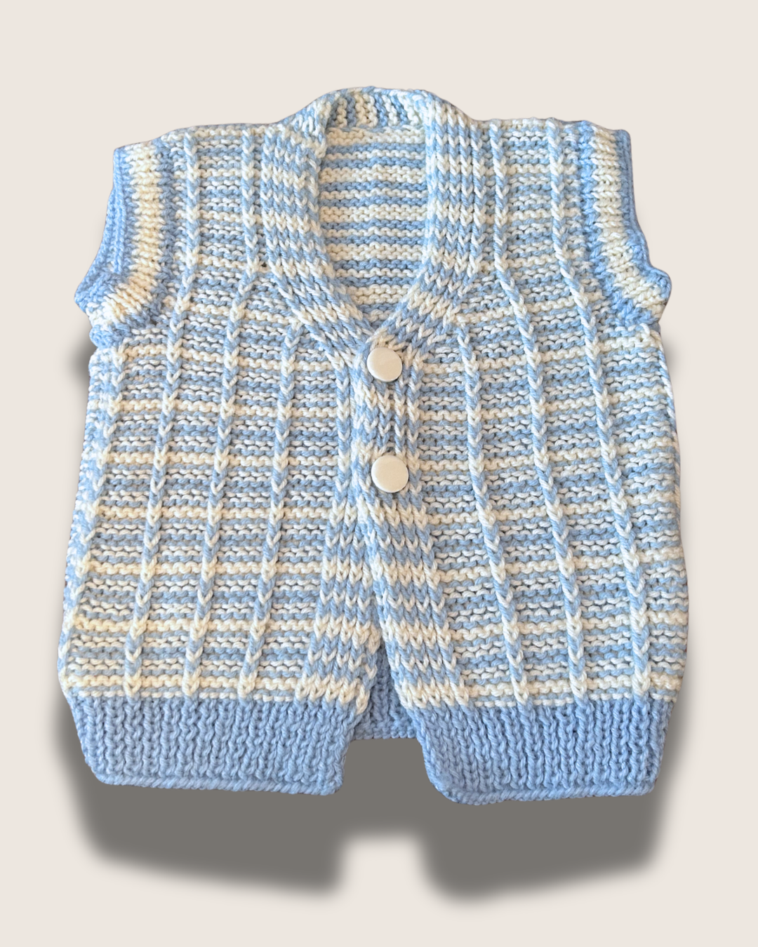 Vintage Handmade Knit Vest